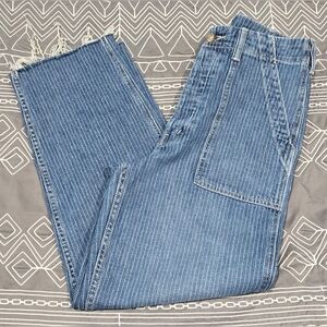 Mother Denim The Patch Pocket Private Jeans In On The Right Track Size 23